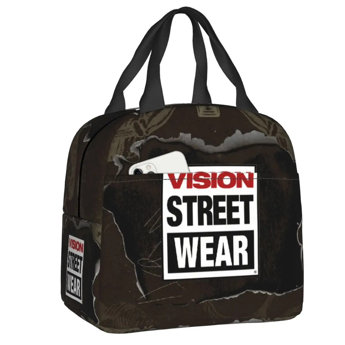 

Термосумки Custom Cool Vision Street Wear для обедов, утепленные, для кемпинга и путешествий, герметичные, для женщин и детей