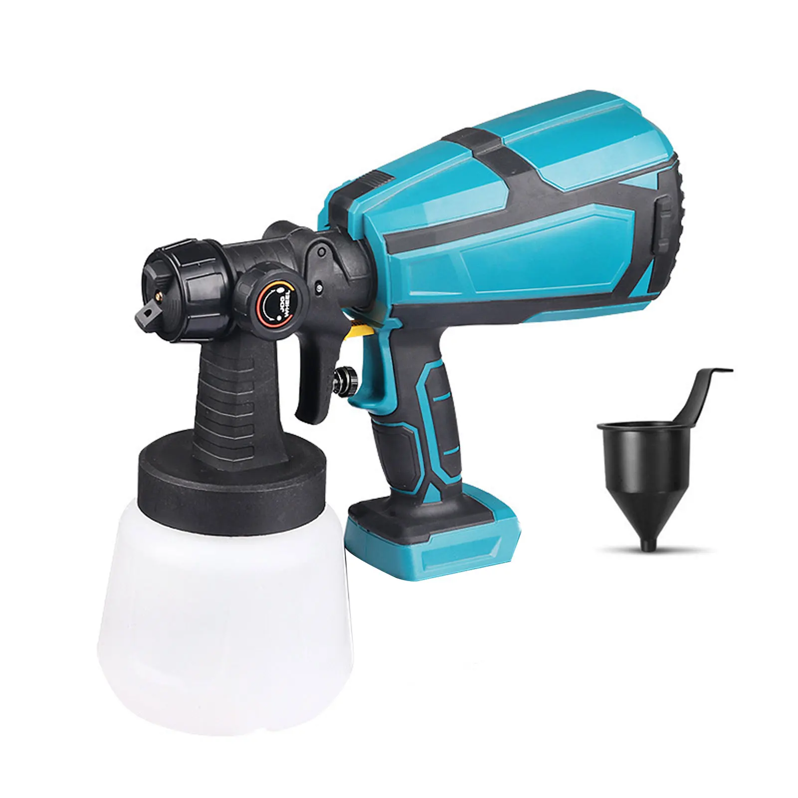 

Wireless Electric Spray Gun 1000ML Paint Sprayer Car Furniture Paint Coating With 4 Nozzles Compatible With Makita Battery