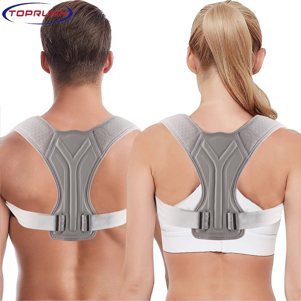 Adjustable Back Shoulder Posture Corrector Belt Clavicle Spine Pain Relief Support Reshape Your Body Home Office Back Neck Brace