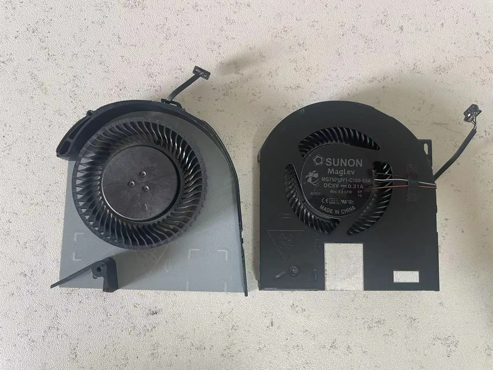 Imagem -02 - Ventilador de Refrigeração para Laptop Dell Cpu Gpu para Precisão 7530 7540 M7530 M7540 Mg75090v1-c160-s9a Mg75090v1-c170-s9a Dc5v Novo