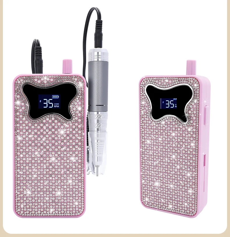 Nagelentfernungs- und Poliermaschine, professionelles Peeling und Polieren, geräuscharme Lagerung, Nagelpoliermaschine, Maniküre