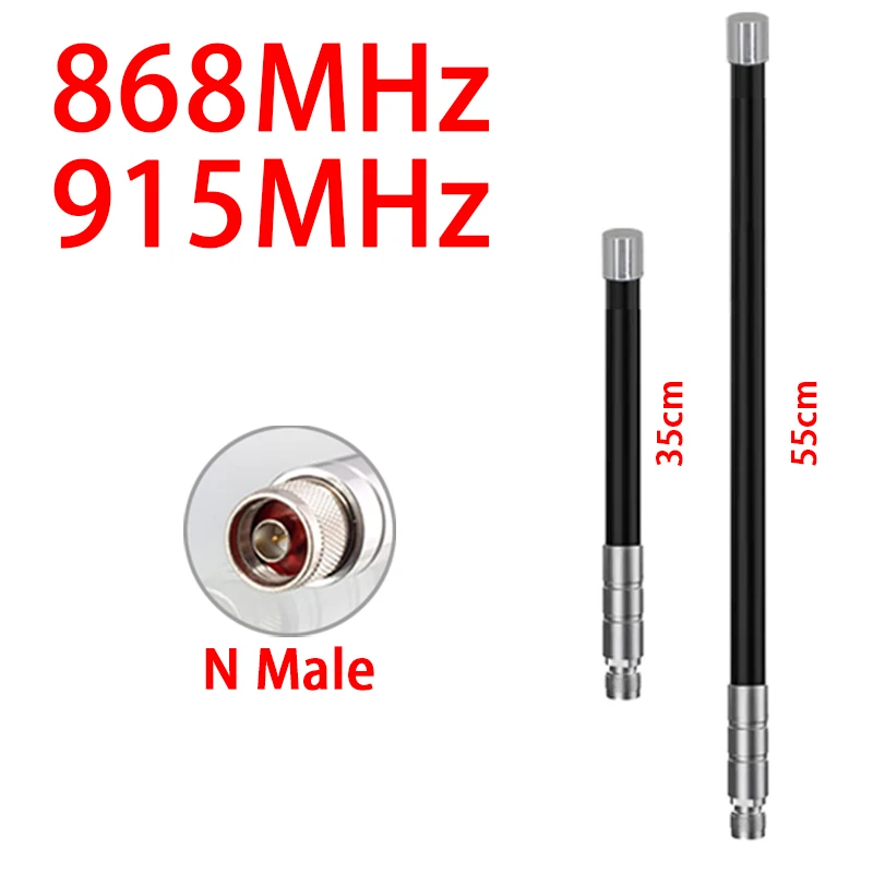 Antena de Fibra de Vidrio LoRa 915MHz 868MHz, Antena OMNI para Exteriores, Antena para Helium Bobcat Miner Hotspot, Antena de Largo Alcance para Meshtastic Lorawan