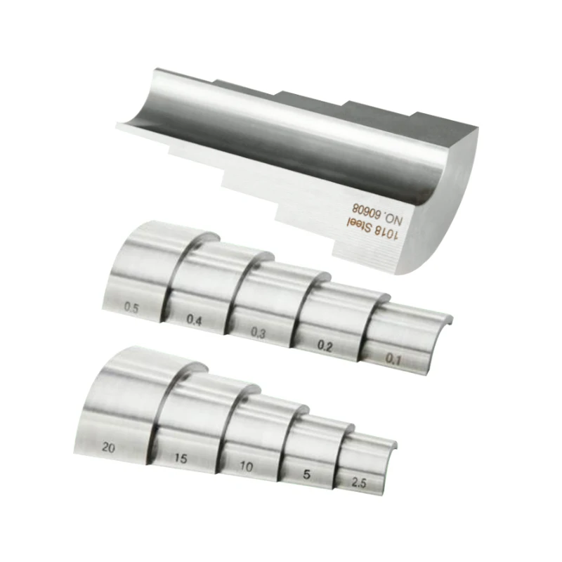 

OEM 5 Step Steel Pipe Test Calibration Blocks in mm / inch