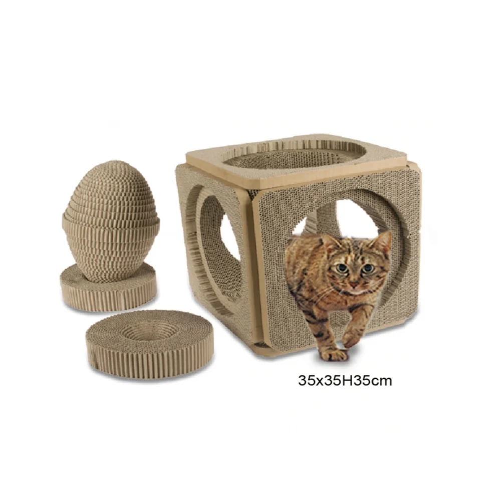 Wholesale Pet Scratch Pad Corrugated Cardboard Cat Scratcher Board