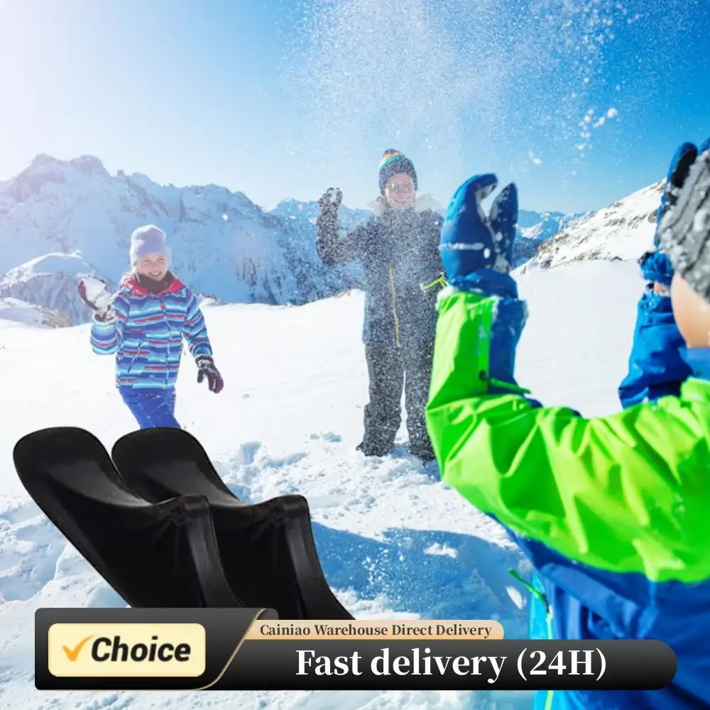 

1 Pair Scooter Sled Sled Ski Board Snow Sledge Board Set Ski Sledge Ski Scooter for Kids Outdoor Accessories