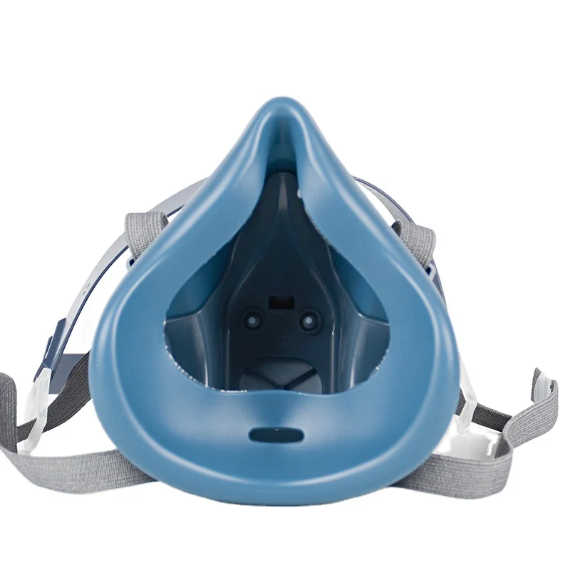 Reusable Washable -Dust Half-Mask Dustproof Mask Comfortable Accessory Toxic Protection 1 Layer Compatible Filter Rubber