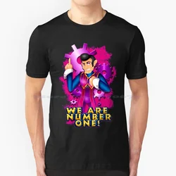 Siamo il numero uno! T Shirt 100% cotone Tee robin Rotten Lazy Town Kids Tv ryan Memes 2016 2017 Pop Art Pop Culture Geek Nerd