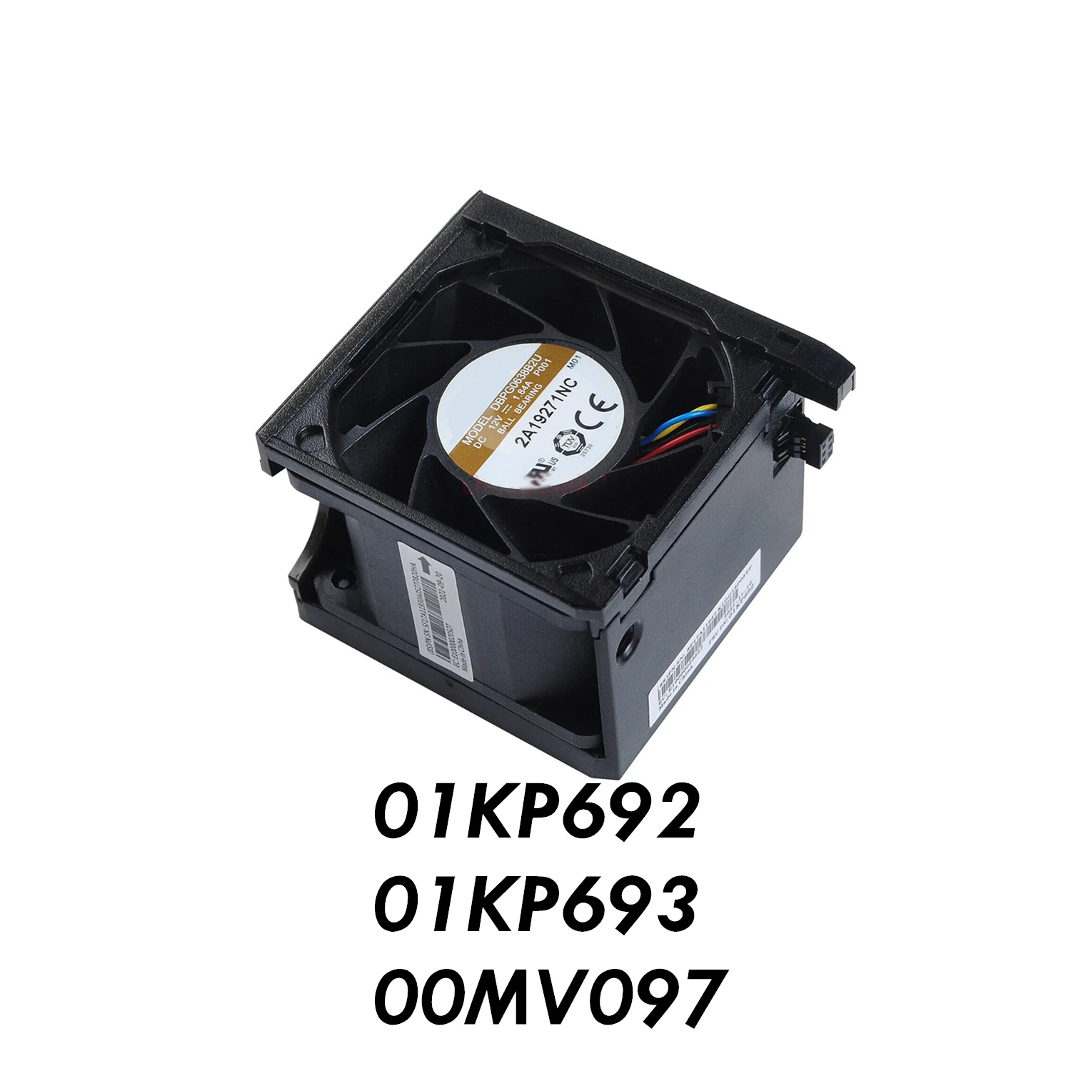 Вентилятор охлаждения 01KP692 01KP693 00MV097 DC 12 В 1,84 А, совместимый с Thinksystem SR550 SR650 SR658, комплект процессора, соединительный кулер