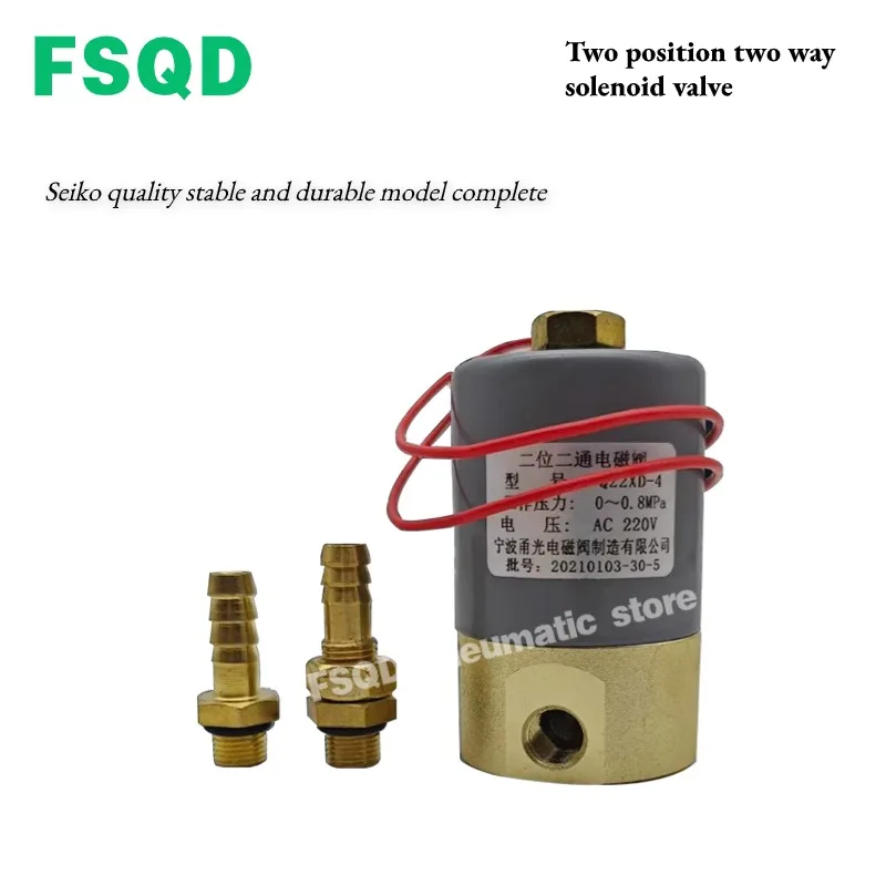 DF2-3-B VQ22XD Q22XD-3-4-5 Two position two way  solenoid valve Ion welder valve pneumatic tool