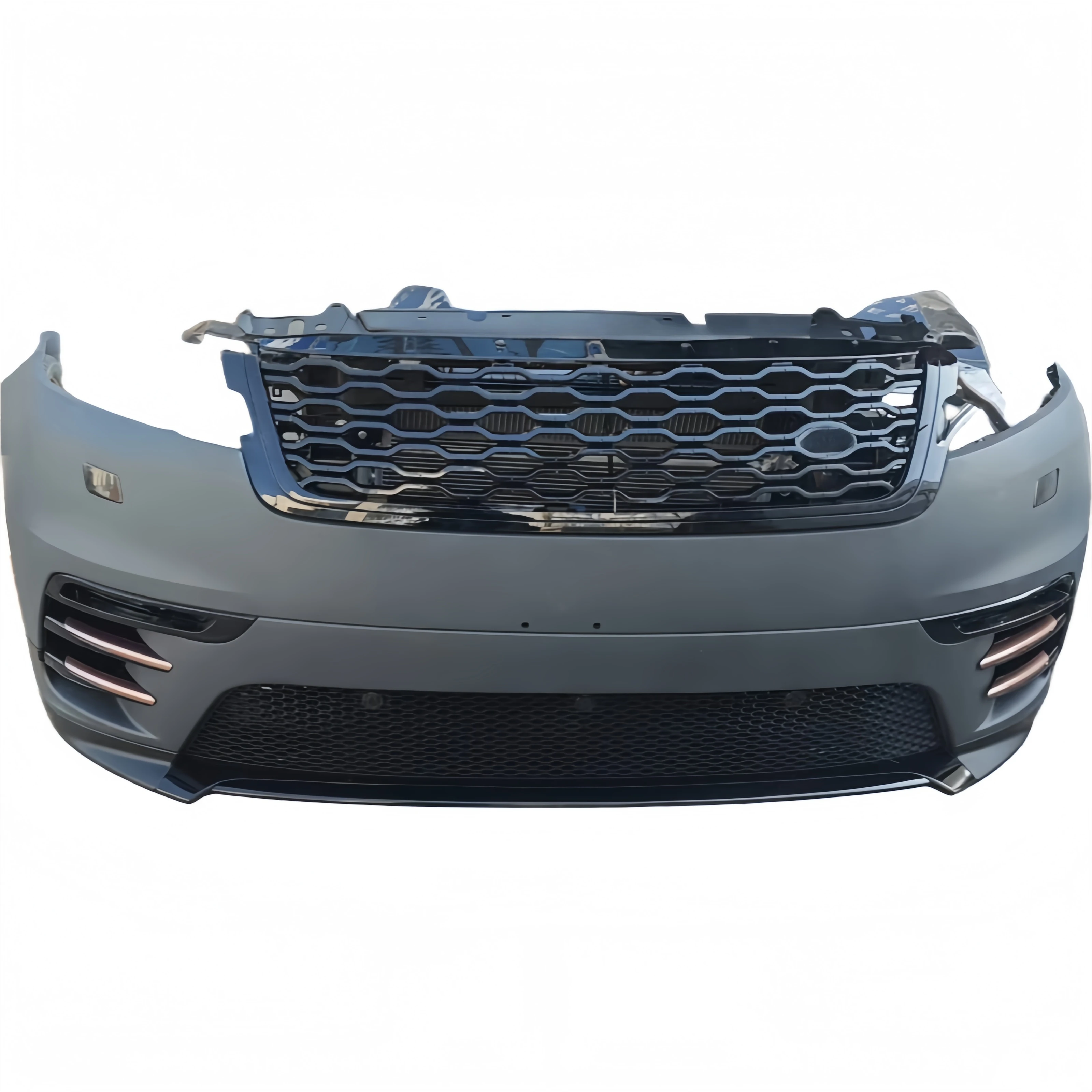 Sport Car Bumpers Body Kit Front & Rear Bumper Grille Radiator Radar Fender Hood Headlights