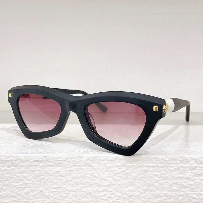 

Maske J7 Cat Eye Acetate Sunglasses for Men and Women High Quality Luxury New Designer Optical Prescription Handmade Eyeglasses