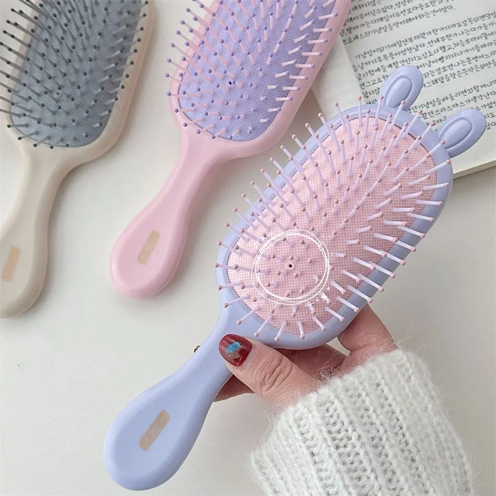 Hair Accessories Rabbit Shape Airbag Comb Beauty Tool Scalp Massage Massage Hair Brush Anti-static Pink Air Cushion Comb Girls