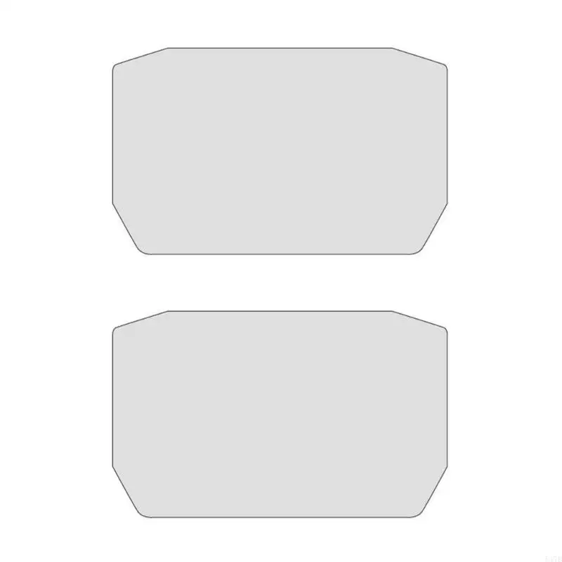 

547B Easy Install Clear Cluster Film For Vehicle And Bike Dashboards 2pcs