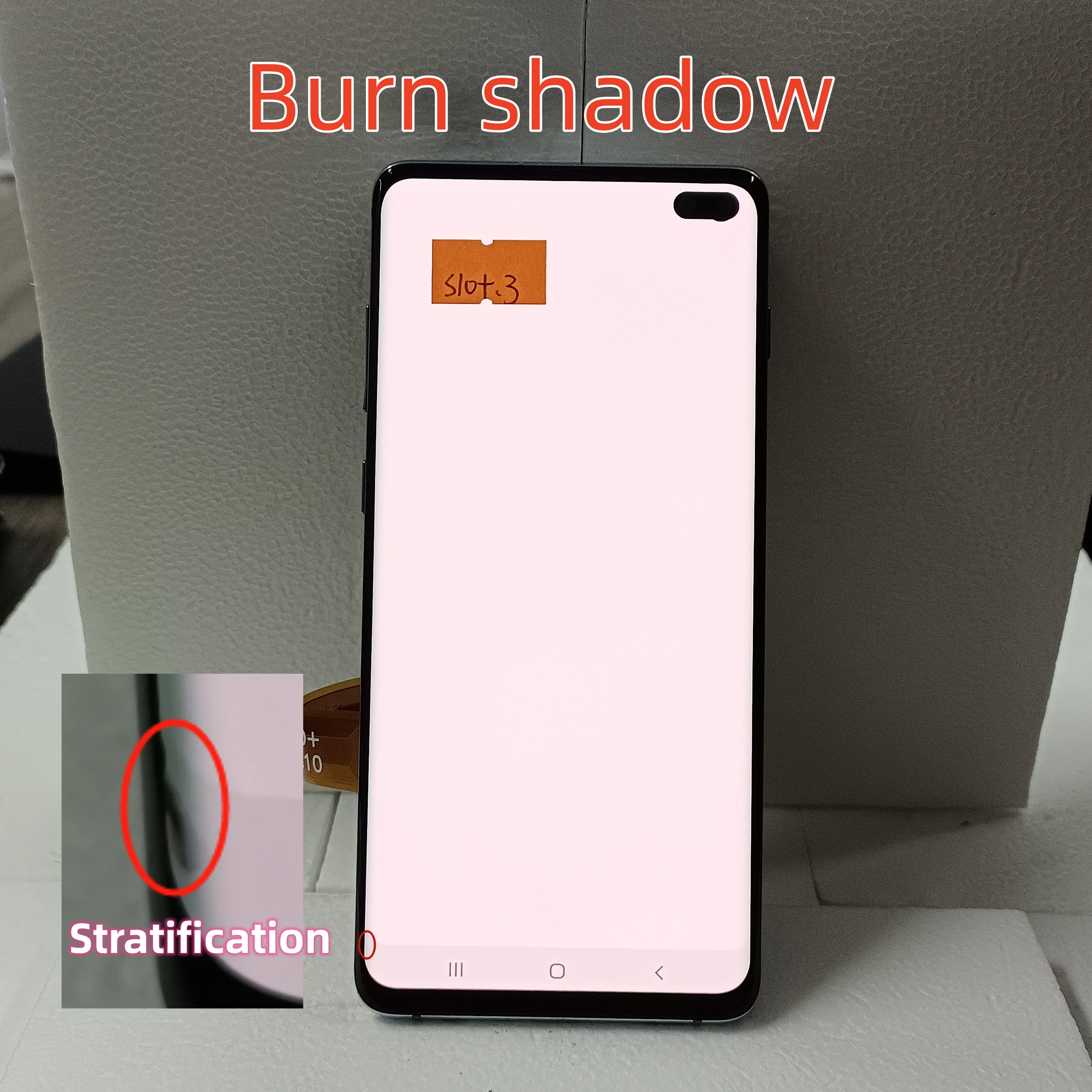 100% Test For S10+ Lcd For Samsung Galaxy S10 Plus Display Screen G975 G975f G975u Assembly Touch Panel Replace Part With Defect