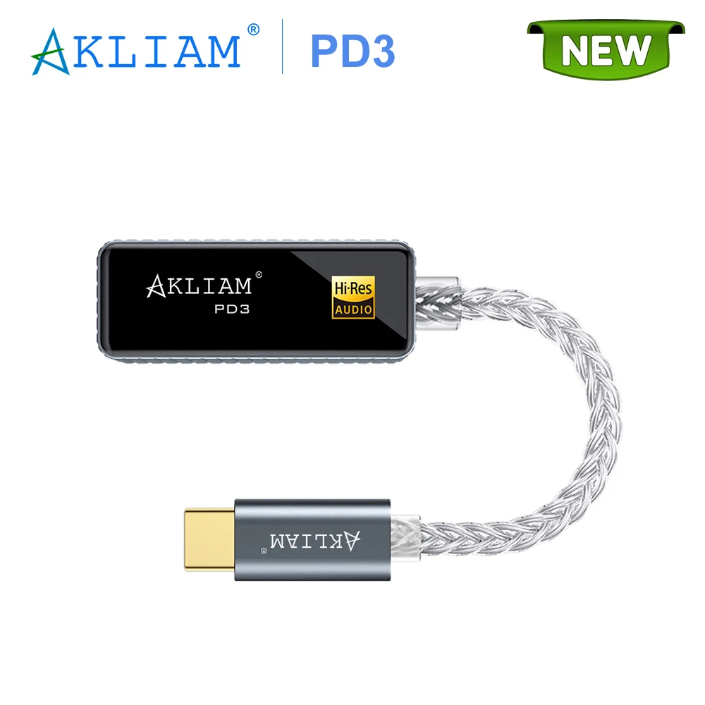 AkLIAM PD3 CS43198 Portable USB DAC/AMP 120mW 3.5mm Output