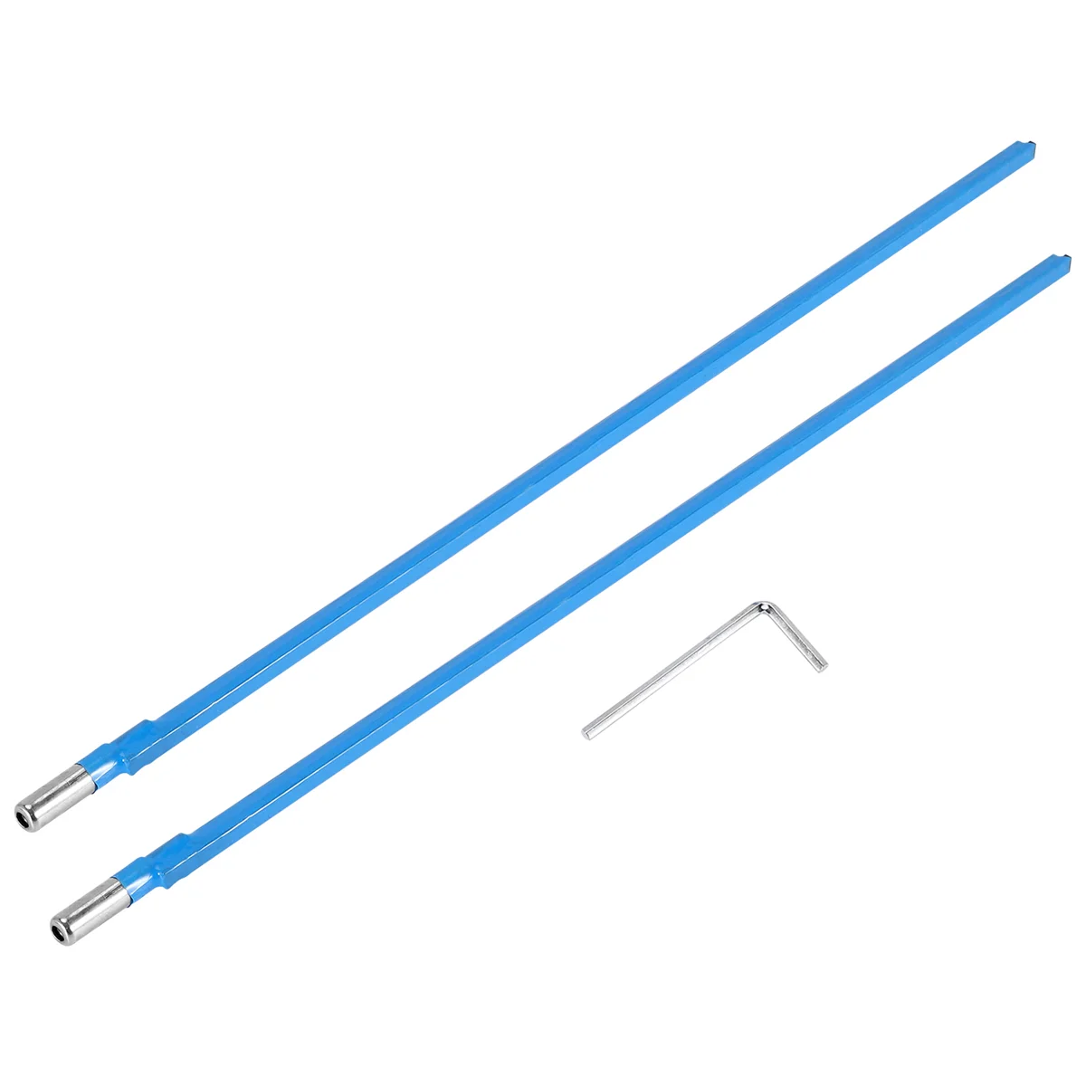 2Pcs Two Way Rod Type Guitar Truss Rod Steel 9 x 420mm Blue Guitar Accessories