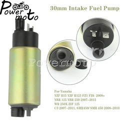 Motorbikes 30mm Replacement Intake Fuel Pump For Yamaha YZF R15 YZF R125 FZ1 FZ6 YBR 125 250 WR 250X ZIF 125 SMR450 2007-2015