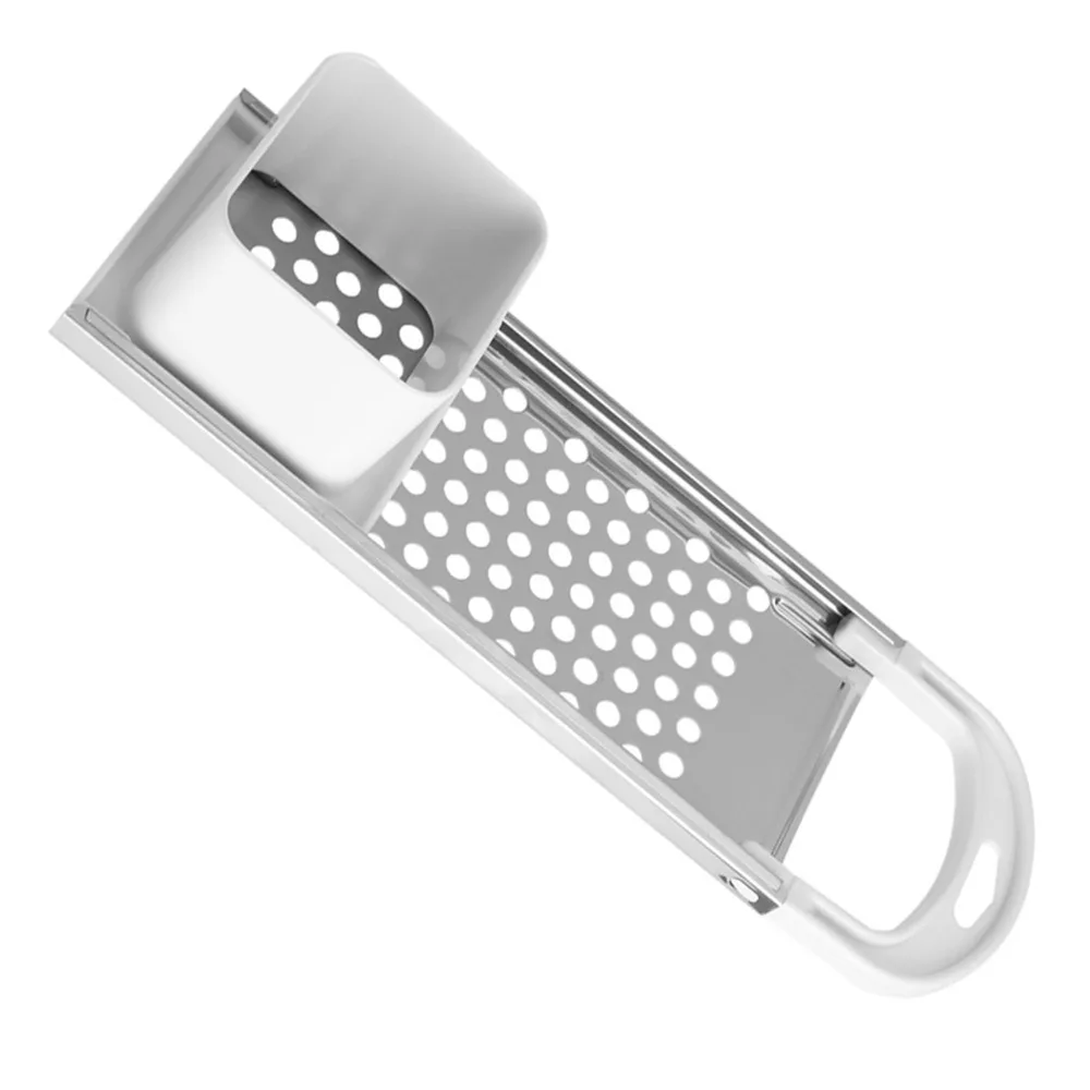 Stainless Steel Blade Spaetzle Maker Ergonomic Handle Dishwasher Safe Noodle Maker Multi-functional with Safety Pusher