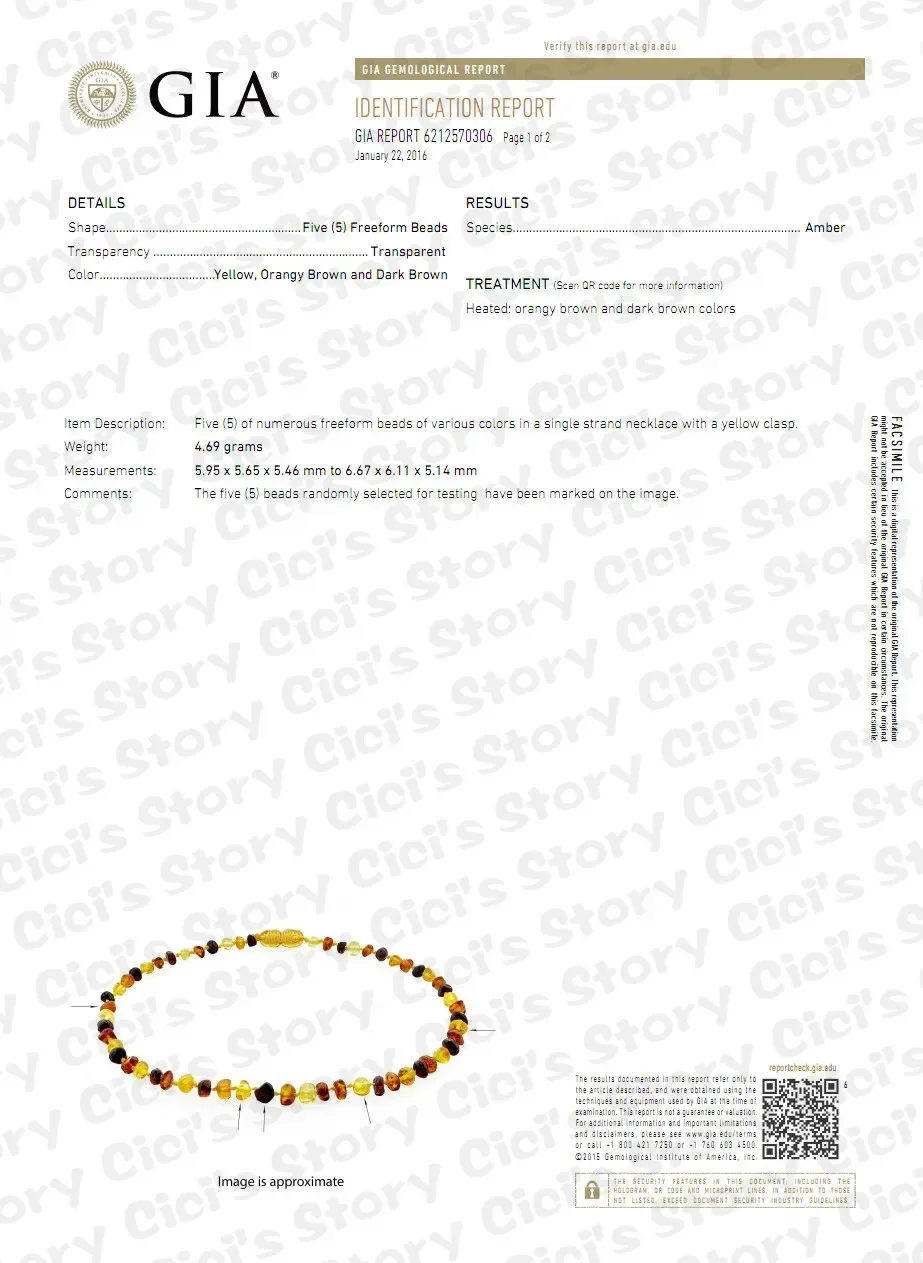 Adjustable Baltic Amber Flea and Tick Collar for Pets