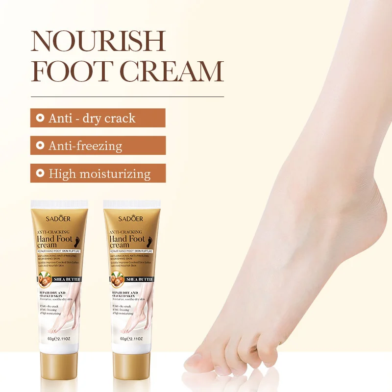 

Heel Chapped Peeling Foot Hand Repair Anti Dry Crack Ointment Cream 60g Skin Repair Moisturizing Cream