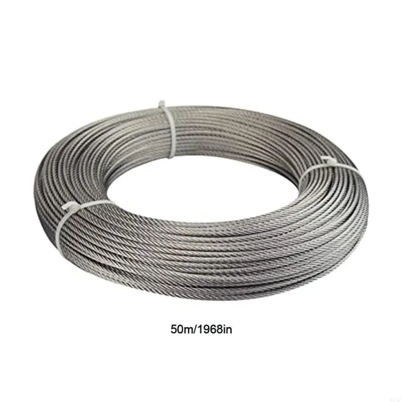 L74C 50m Thép không gỉ 304 Dây dây không có burr cho sân làm vườn làm