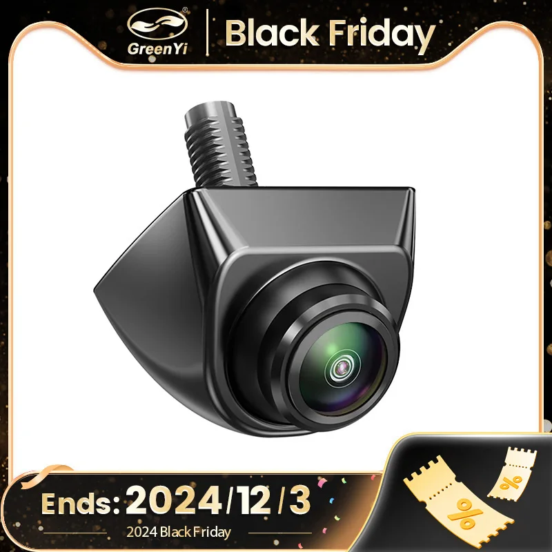 GreenYi AHD 1920x1080P Car Rear View Camera 170° Fisheye Lens Full HD Night Vision Vehicle Reversing Front Cameras C899