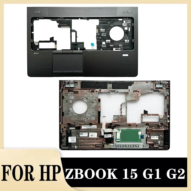 

Original New Laptop for ZBOOK 15 G1 G2 Metal Palmrest with Touchpad Upper Cover Top Case Replacement Housing 734281-001