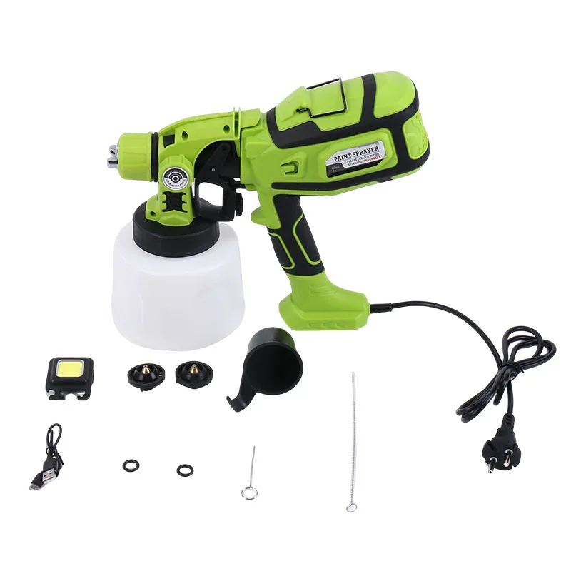 

New lithium battery spray gun electric spray gun high pressure spray gun portable latex paint paint