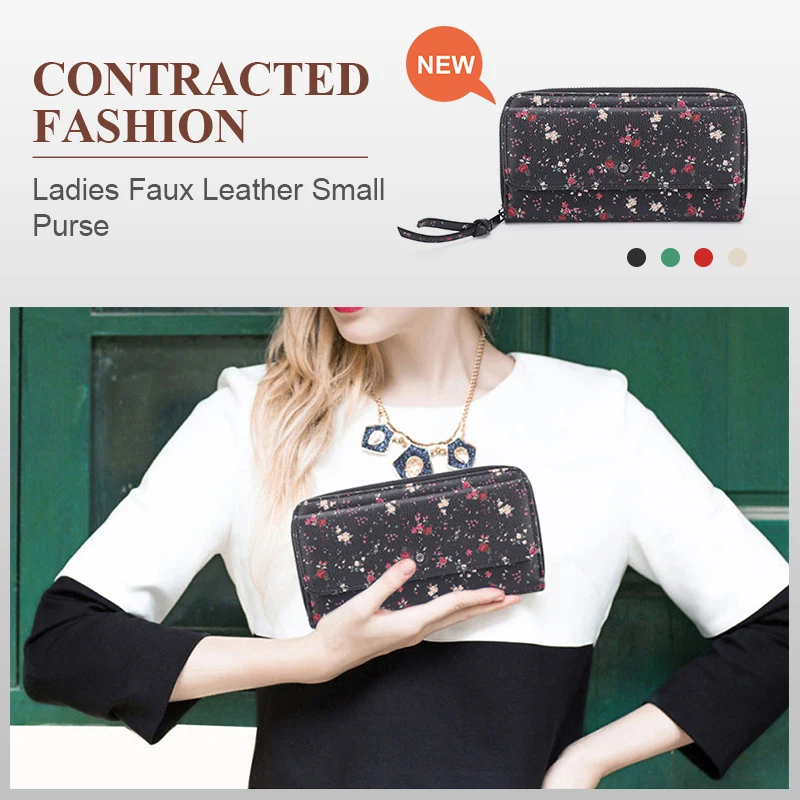 New In The Purse Large Capacity Fashion Trend Female Purse Senior Sense Purse Wear Resistant Free Transport For Women