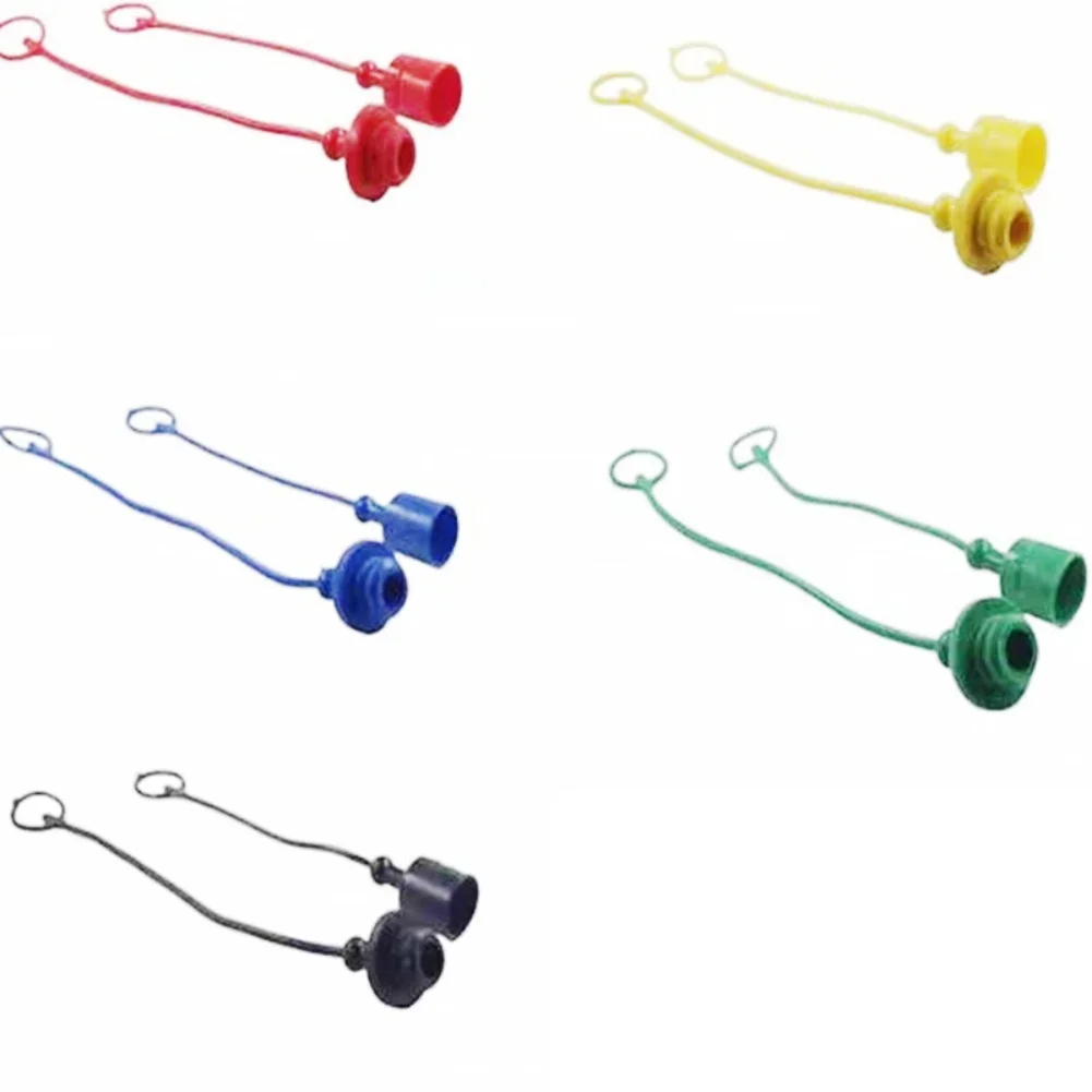 Agricultural Use Dust Cap 5 10 Sets Hydraulic Coupler Cap For Agricultural Machinery Hydraulic System Protection