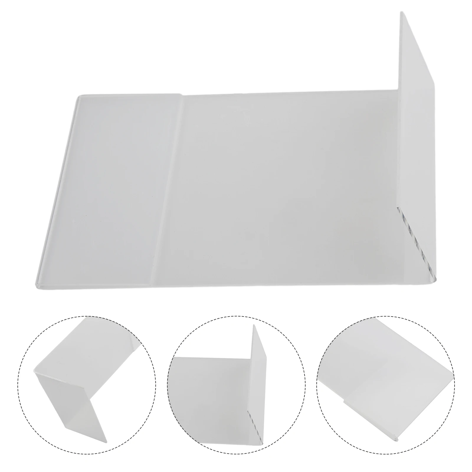 10/20 Pcs A6 Clear Acrylic Display Stand For Office Desk Display Card Holder 10cm X 15cm Decorative Photo Supplies