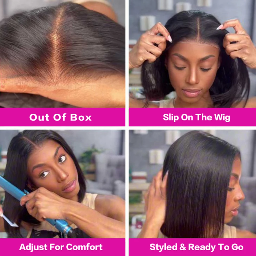 Рисунок 2 - Короткий бесклеевой черный парик