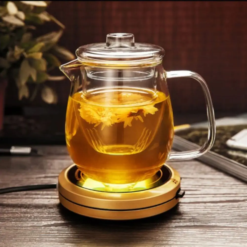 

Heat Resistant Glass Tea Pot High Boron Silicon Penguin Shape Tea Cup Set With Filter Gaiwan Infuser Flower Teapot Puer Tea