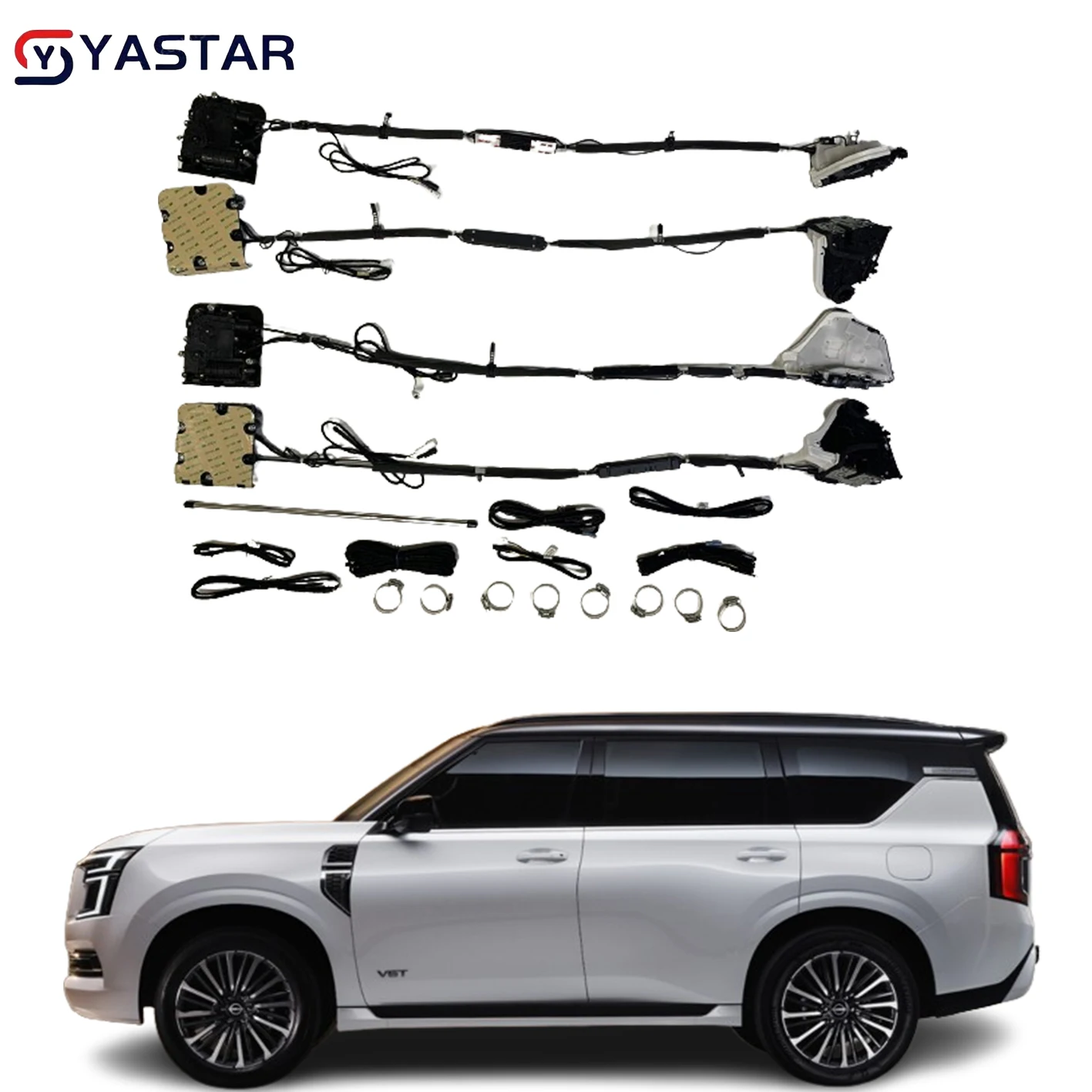 For Wholesale Price Electric Suction Door Lock Closer Soft Close Car Doors for Nissan Patrol Y63 2025+