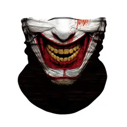 3D Skull Skeleton Balaclava Seamless Motorcycle Neck Face Shield Mask Scarf Bicycle Hunting Anti-UV Bandana Headband