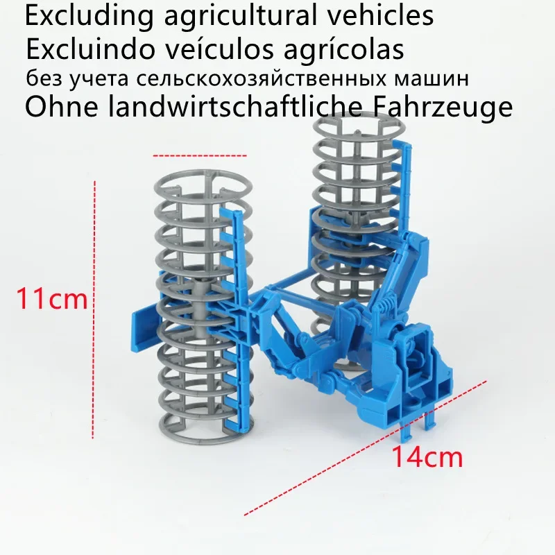 Fernbedienung Traktor RC Bauernhof Lkw Auto Anhänger 2,4G Landwirtschaft Simulator Lkw Miniatur Bauernhof Fahrzeug Spielzeug Modell Kinder Junge