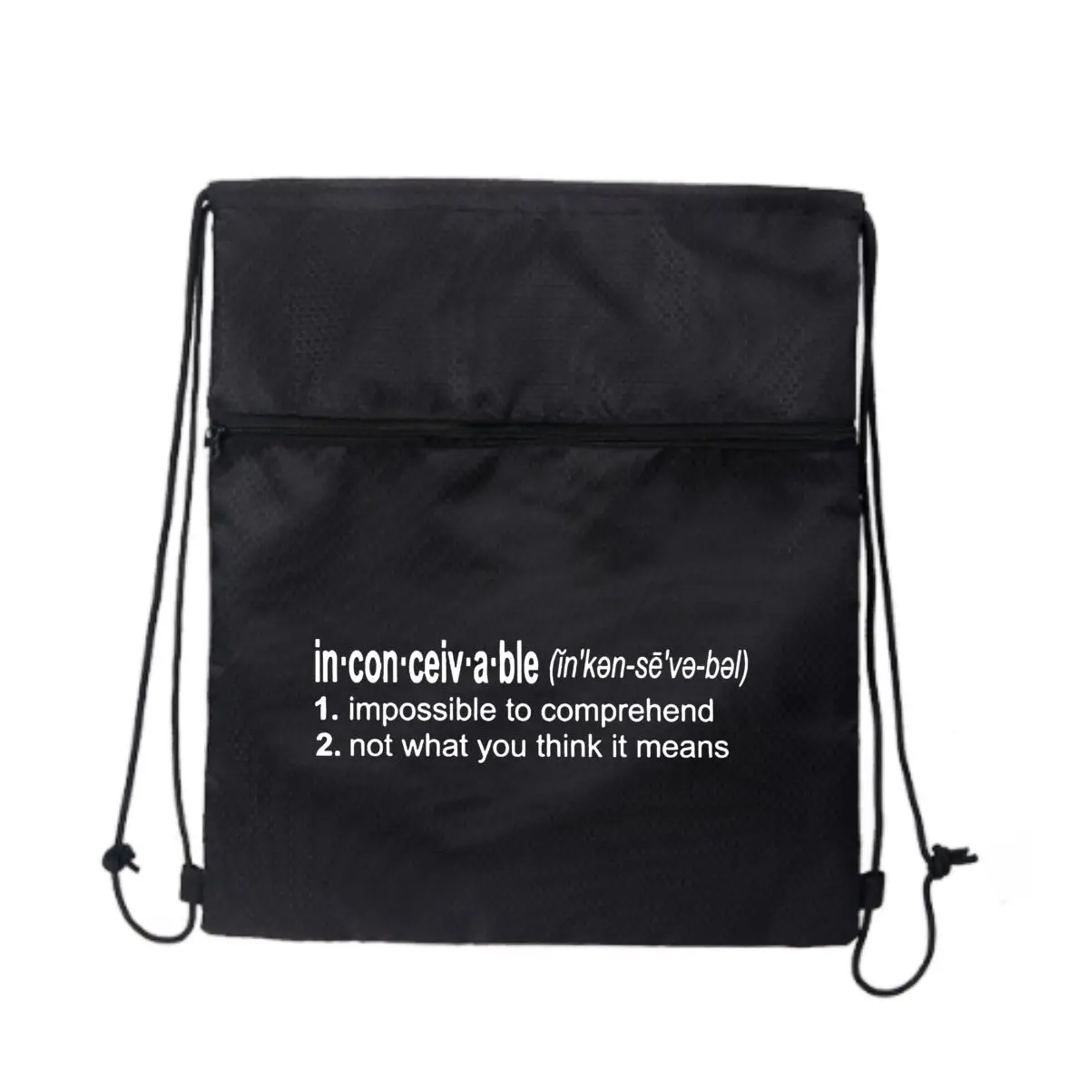 

Стильная спортивная сумка с застежкой-молнией Inconceivable Definition: спортивный дизайн для любителей фитнеса