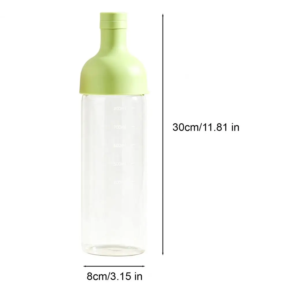 Food-grade Sealing Jar Glass Infuser Jar with Leakproof Lid 800ml Transparent Fruit Infusion Bottle Brew Tea Pitcher for Wine view 6