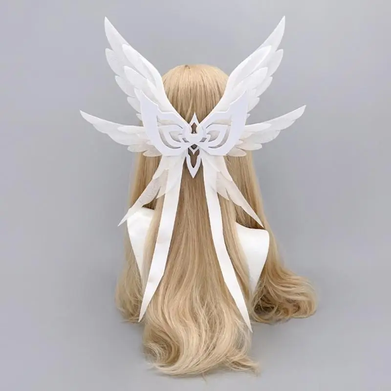 Anime Cánh Thiên Thần Mũ Đảng Phụ Kiện Tạo Kiểu Tóc Tóc Cho Nữ Cô Gái