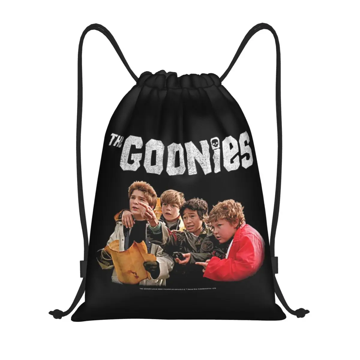 

Рюкзак на шнурке Goonies Brotherhood для женщин и мужчин, спортивный спортивный рюкзак, складная сумка для покупок из комедийного фильма