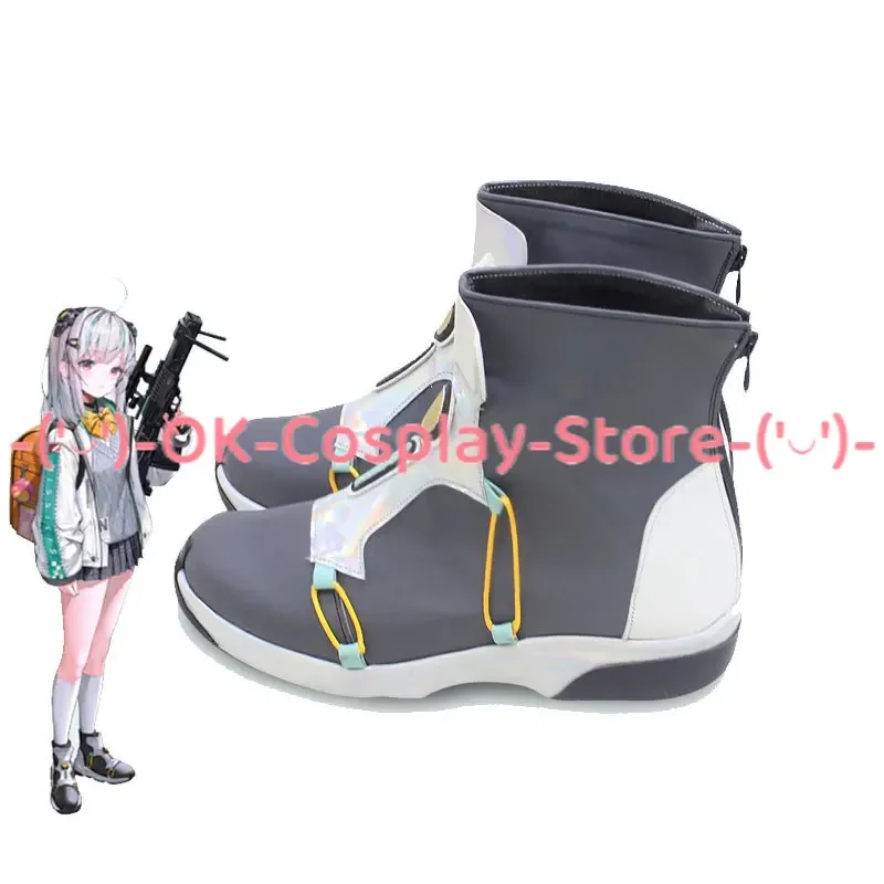 Juego de Anime NIKKE, la diosa de la victoria, Admi, Cosplay, zapatos de cuero PU, accesorios de Carnaval de Halloween, botas de juego de rol hechas a medida