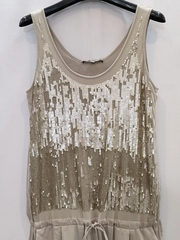 Jumpsuit met paillettenkraag, dames zomer casual wijde pijpen, lange jumpsuit met riem, trendy en modieus