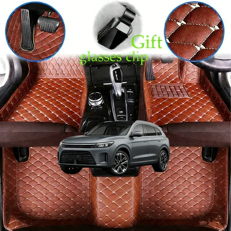 

Custom For AITO Wenjie M7 SUV 2022-2026 /5-Seat Waterproof Car Floor Mats Car Accessories Carpets Covers Left /Right Hand Drive