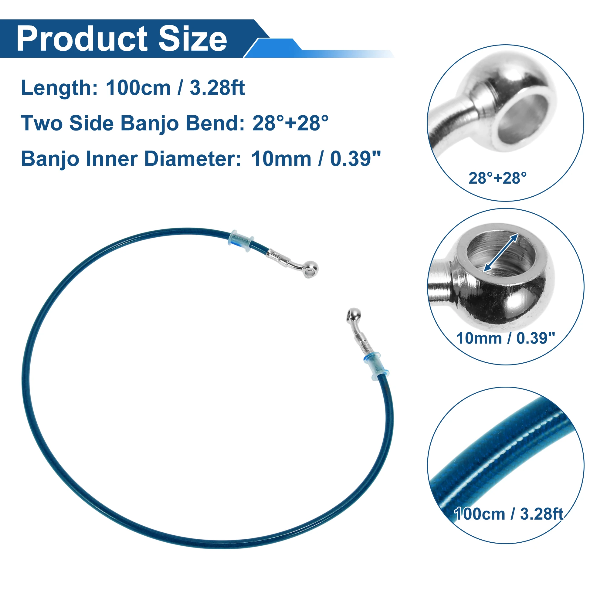 Motoforti 100cm Motorcycle Bra - Braided Line review and price