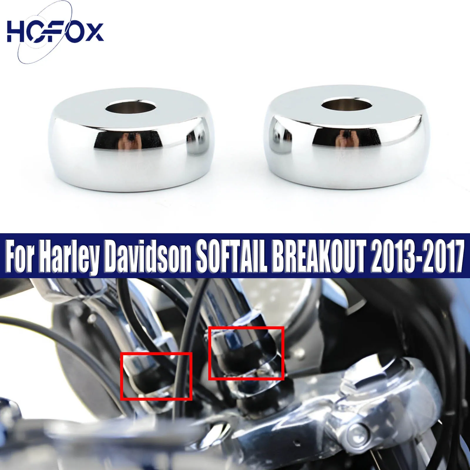 

For Harley Davidson FXSBSE CVO BREAKOUT Handlebar Heightening Riser