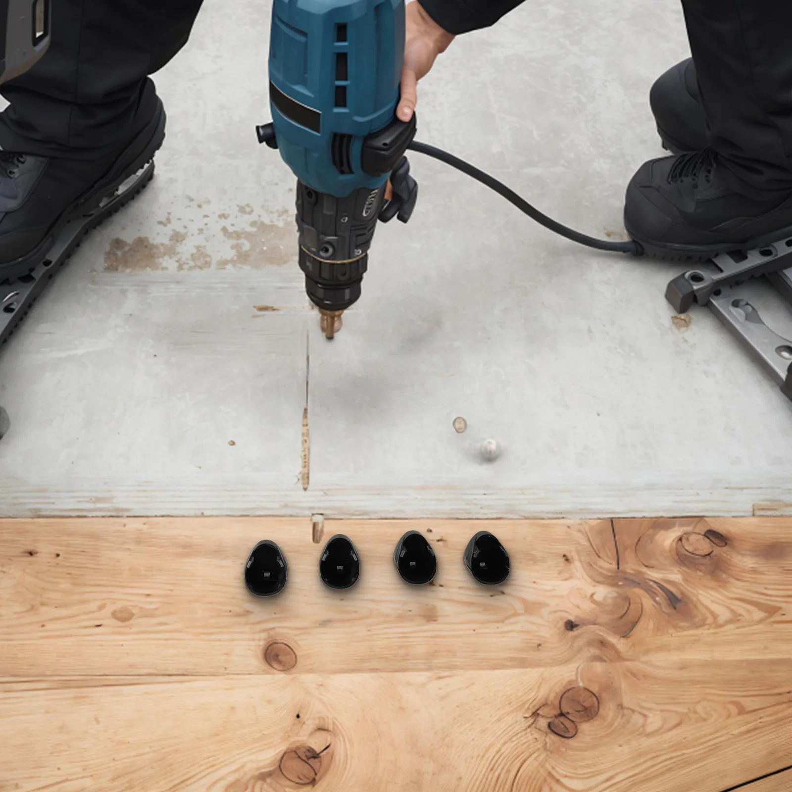 

Replacement Battery Cover For Tools Cost-effective Solution Cordless Tool Case Plastic Cover Simple Assembly 4pcs Set