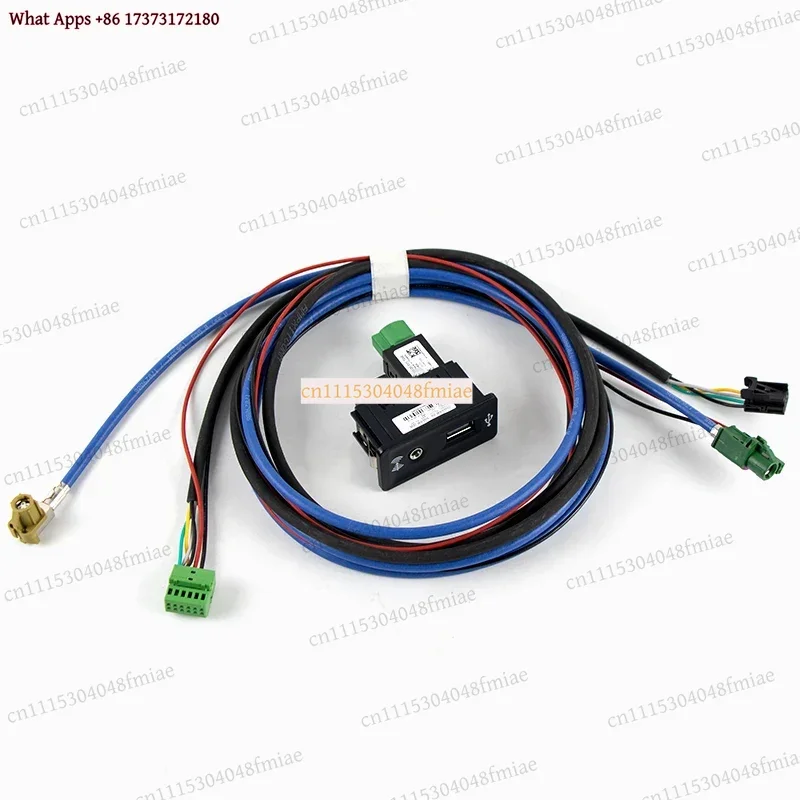 Car Media AUX USB Switch For VW Golf 7 MK7 Passat B8 MIB2 MDI AMI Adapter Plug Socket 5G0 035 222 E 5Q0 035 726 E