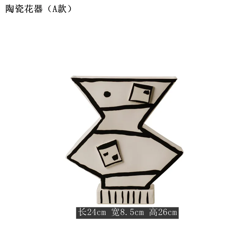 Einfache moderne Keramikkunst Morpheus Blumengeschirr