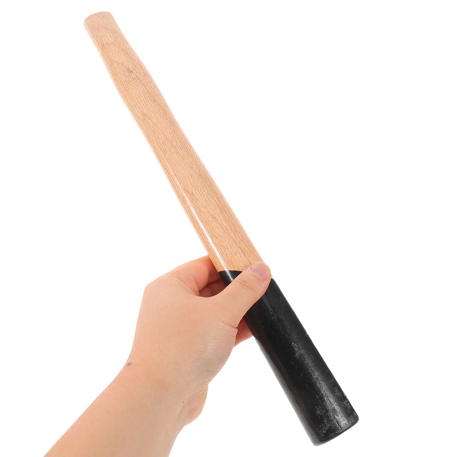 

Wooden Hammer Handle Replacement 15 Inch Heavy Duty Hardwood for Brick Masonry Carpentry Tool Repair Ergonomic Shock Absorbing