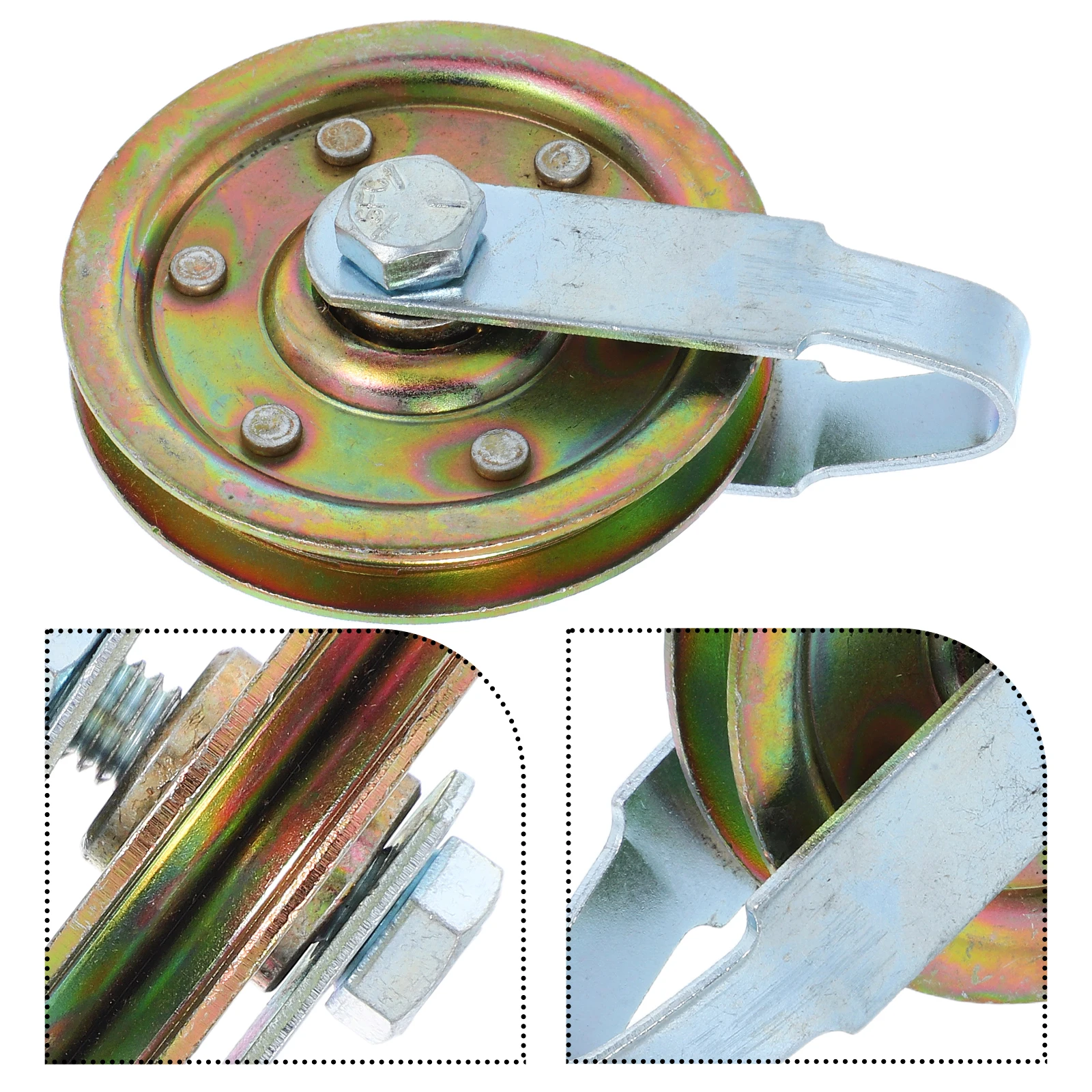 

Sliding Door Hanging Wheel Barn Hardware Replacement Wheels Parts Roller Hardware Support and Window Pulley Guide Roller